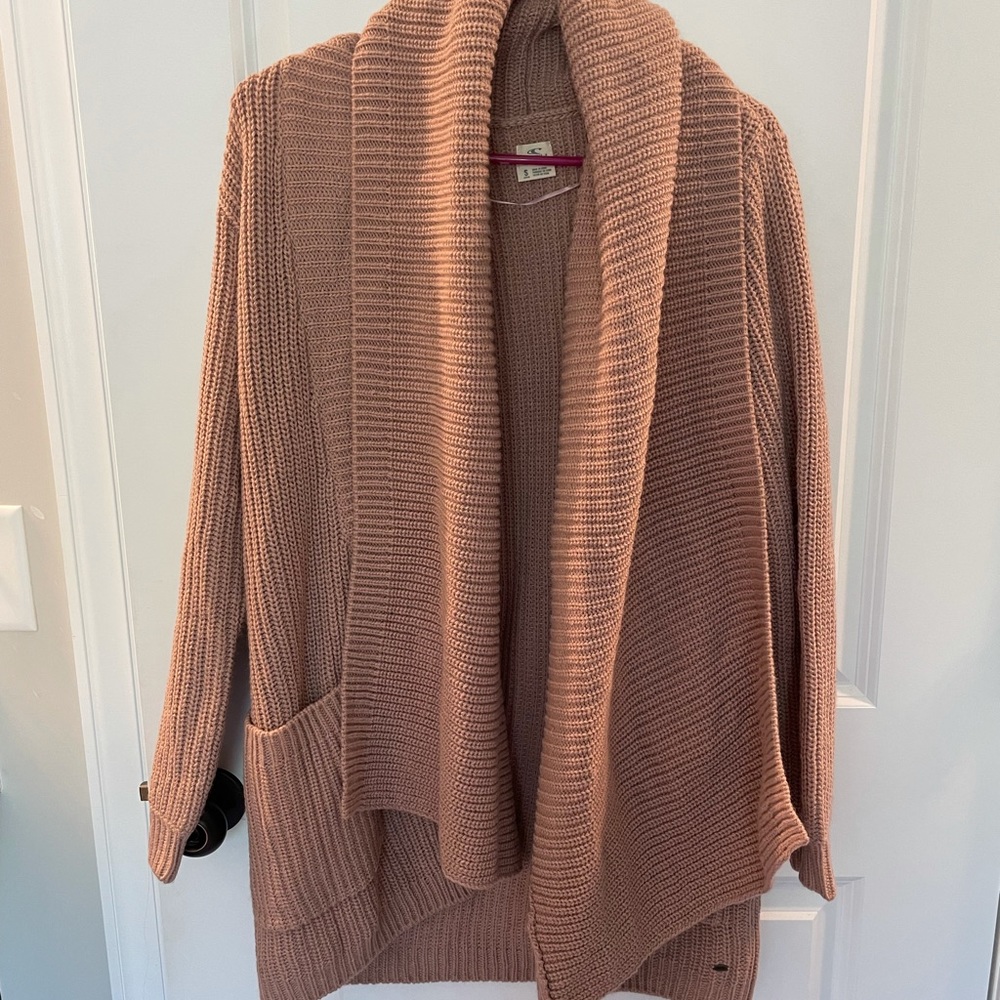 O’Neill shawl cardigan